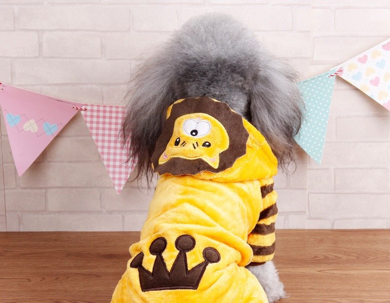 Dog Pet Costumes for Autumn and Winter Seasons